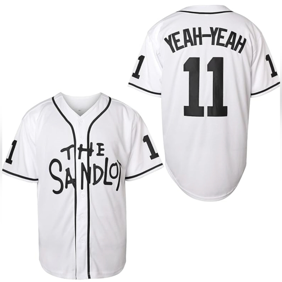 Sandlot Other - NWT- The Sandlot Movie Baseball Jersey Yeah Yeah, Size M